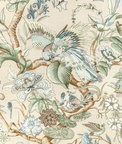 Lee Jofa Greenfield Print Sky Fabric