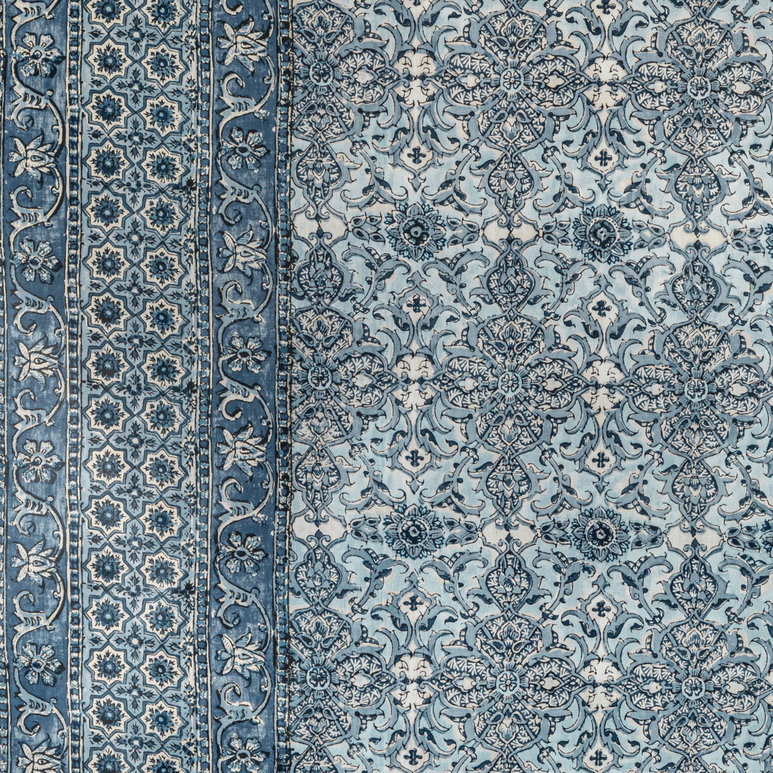 Lee Jofa Palmer Print Delft Fabric