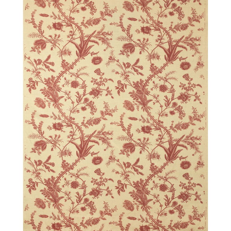 Lee Jofa Plumes Crimson Fabric