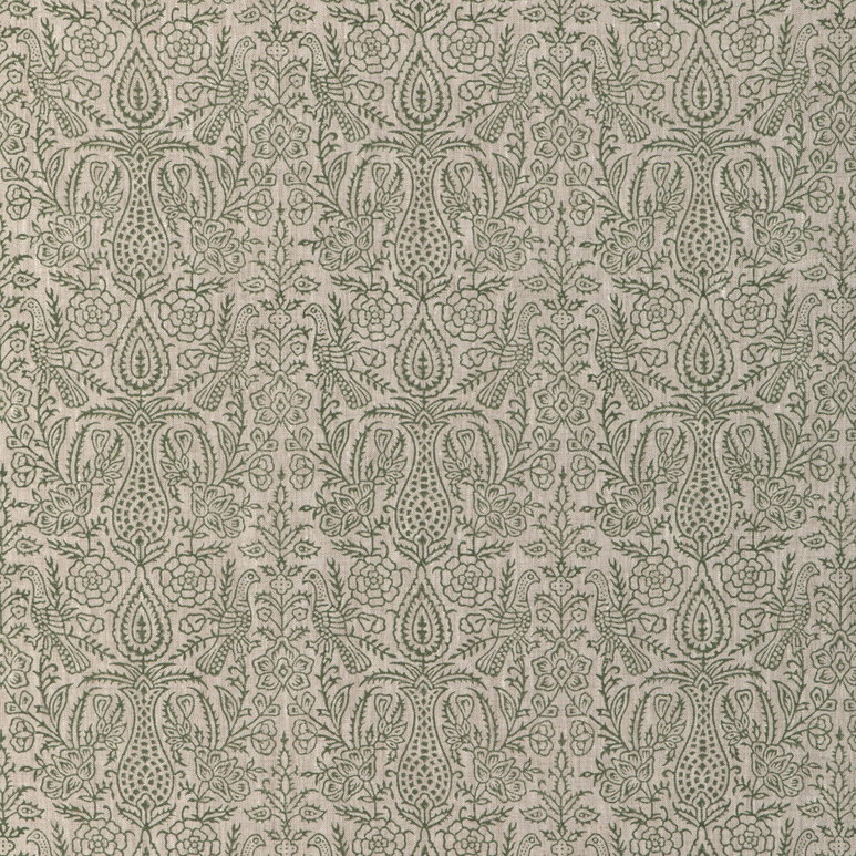 Lee Jofa Haven Handblock Moss Fabric