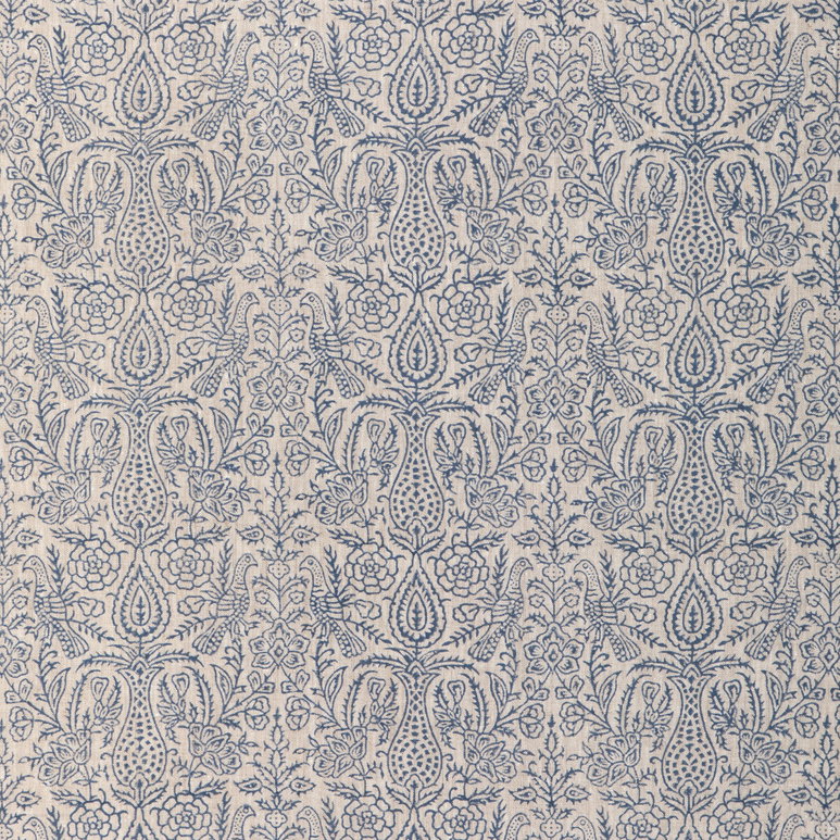 Lee Jofa Haven Handblock Indigo Fabric