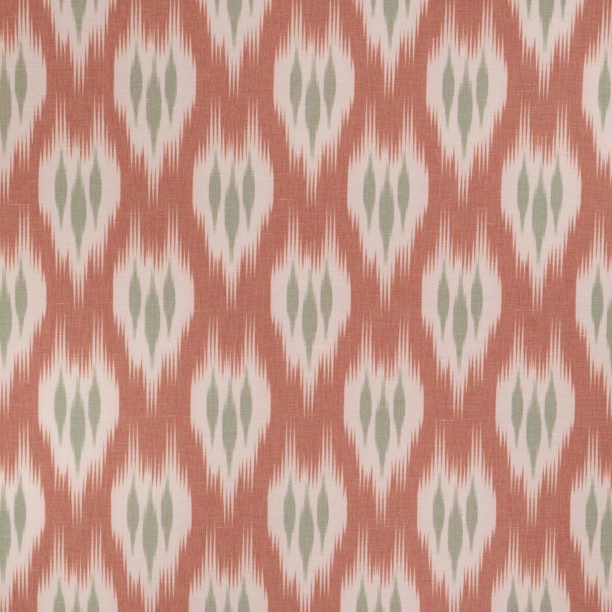 Lee Jofa Clare Print Coral Fabric | OnlineFabricStore