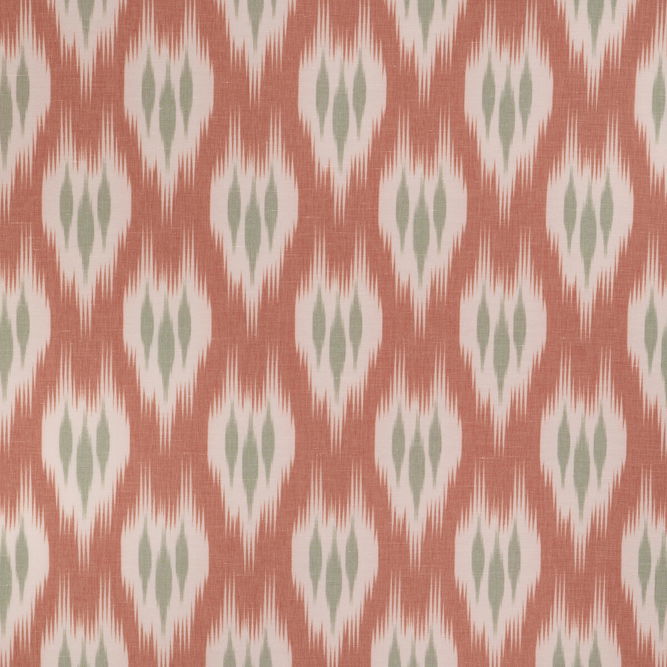 Lee Jofa Clare Print Coral Fabric