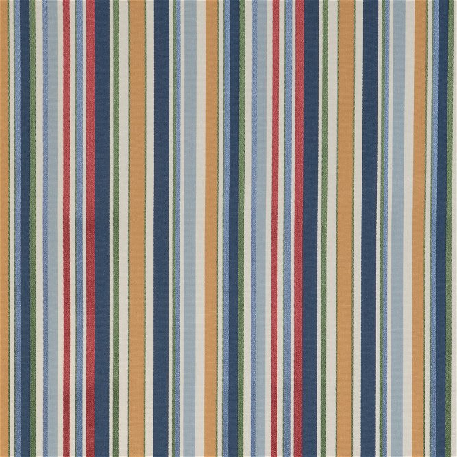 Lee Jofa Siders Stripe Blue/Red Fabric