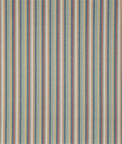 Lee Jofa Sandbanks Stripe Aqua/Gold Fabric