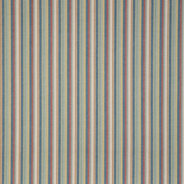 Lee Jofa Sandbanks Stripe Aqua/Gold Fabric