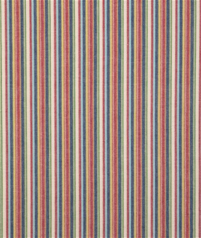 Lee Jofa Sandbanks Stripe Navy/Red Fabric