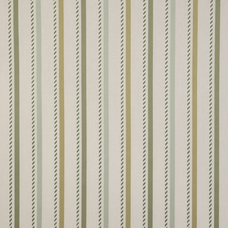 Lee Jofa Buxton Stripe Mist/Kiwi Fabric