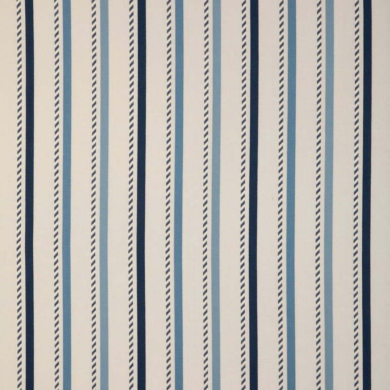 Lee Jofa Buxton Stripe Navy/Sky Fabric