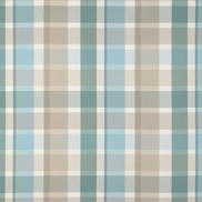 Lee Jofa Fisher Plaid Sky/Stone Fabric