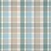 Lee Jofa Fisher Plaid Sky/Stone Fabric