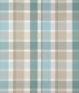 Lee Jofa Fisher Plaid Sky/Stone Fabric