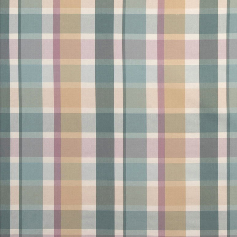 Lee Jofa Fisher Plaid Lake/Sand Fabric