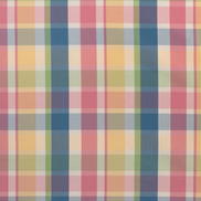 Lee Jofa Fisher Plaid Navy/Petal Fabric