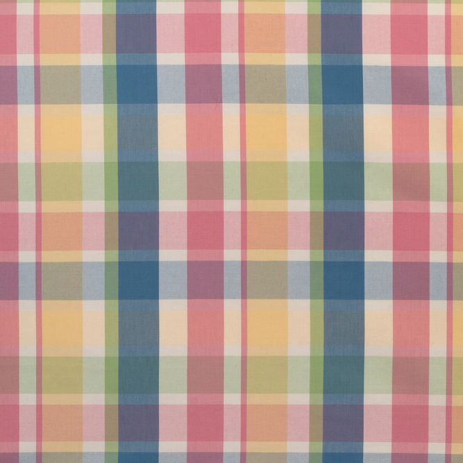 Lee Jofa Fisher Plaid Navy/Petal Fabric
