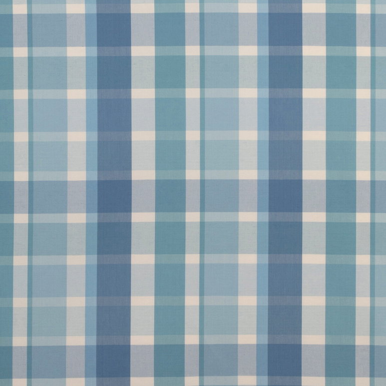 Lee Jofa Fisher Plaid Capri/Sky Fabric