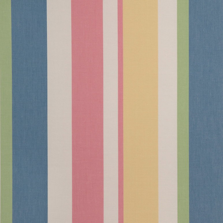 Lee Jofa Fisher Stripe Navy/Petal Fabric