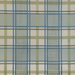 Lee Jofa Davies Plaid Aqua/Leaf Fabric