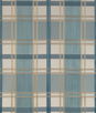 Lee Jofa Davies Plaid Sky/Sand Fabric