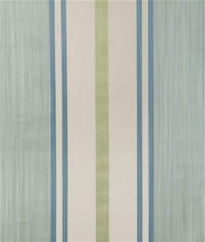 Lee Jofa Davies Stripe Aqua/Leaf Fabric