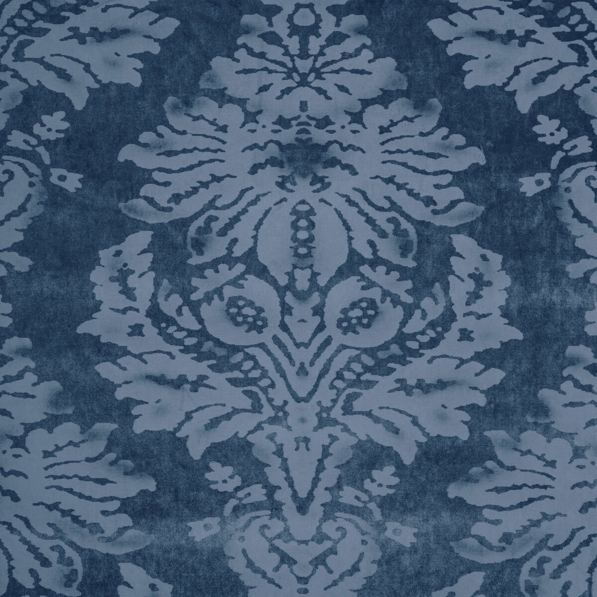 Store Heavy Duty Denim Navy Blue Damask Upholstery Drapery Fabric