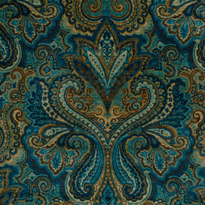 Lee Jofa Carswell Velvet Marine/Sky Fabric