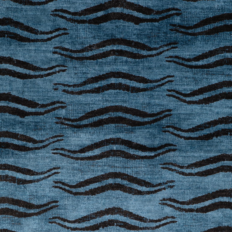 Lee Jofa Beckett Velvet Azure Fabric