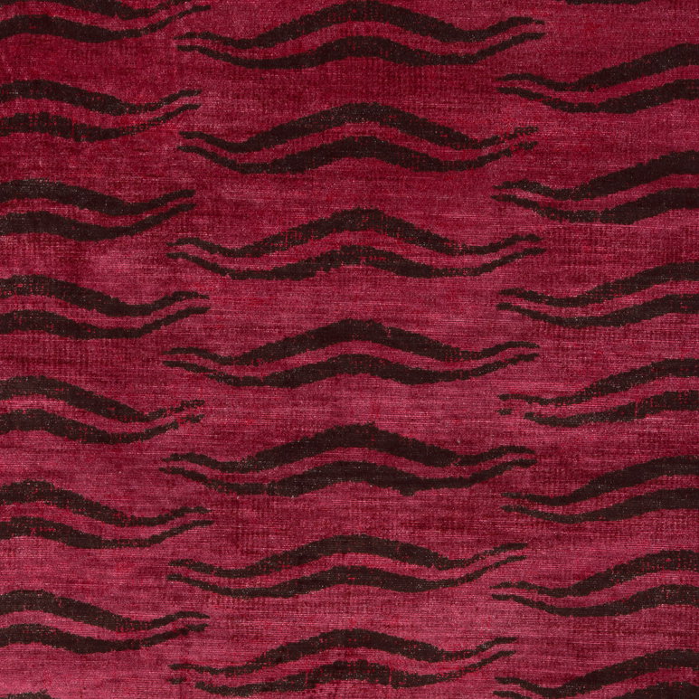 Lee Jofa Beckett Velvet Garnet Fabric