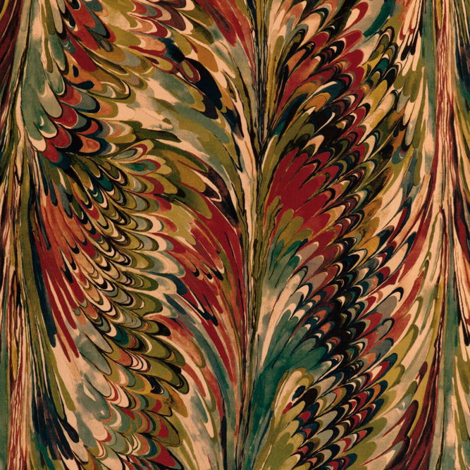 Lee Jofa Taplow Velvet Berry/Moss Fabric