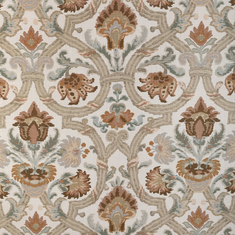 Lee Jofa New Sevillia Linen Clay Fabric