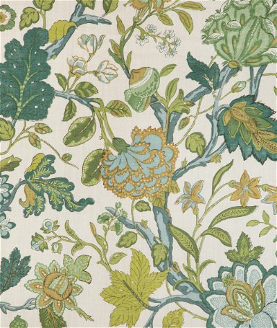 Lee Jofa Hazelwood Print Green Fabric