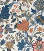 Lee Jofa Hazelwood Print Indigo Fabric