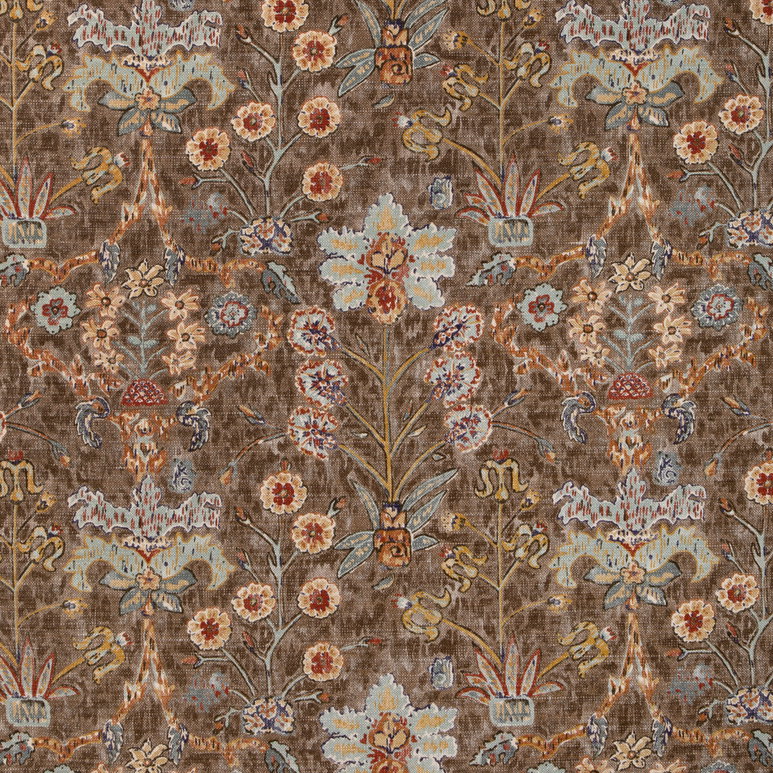 Lee Jofa Kerman Print Java/Spice Fabric