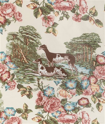 Lee Jofa Whippets Cotton Ivory Fabric