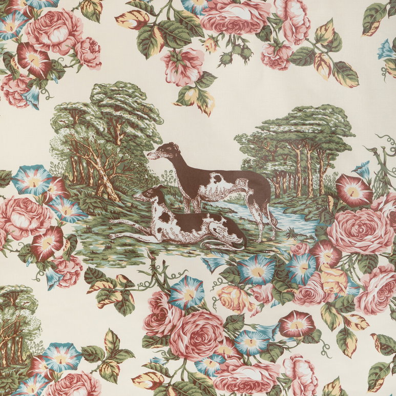 Lee Jofa Whippets Cotton Ivory Fabric