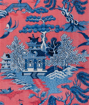 Lee Jofa Willow Lake Print Punch Fabric