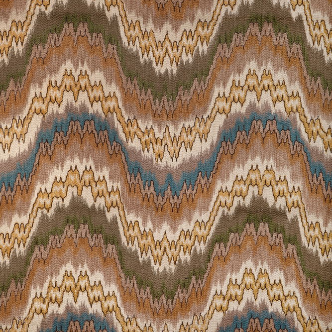 Lee Jofa Flame Embroidery Fawn Fabric