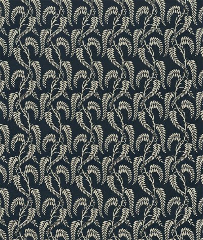 Lee Jofa Wisteria Blotched Navy Fabric