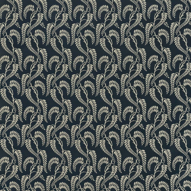 Lee Jofa Wisteria Blotched Navy Fabric