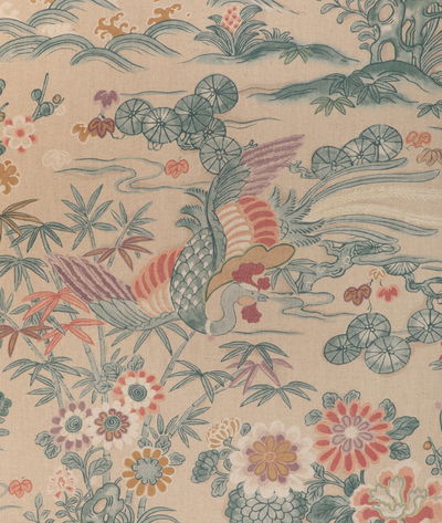 Lee Jofa Sakura Print Shore Fabric