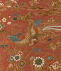 Lee Jofa Sakura Print Clay Fabric