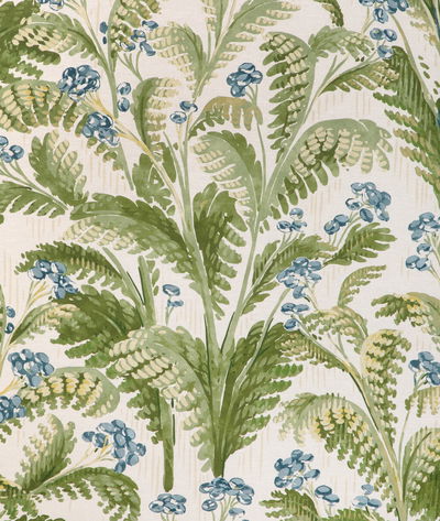 Lee Jofa Pashley Print Denim Fabric
