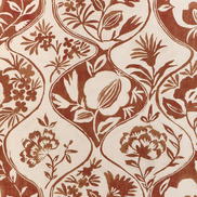 Lee Jofa Calathea Print Clay Fabric