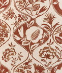 Lee Jofa Calathea Print Clay Fabric