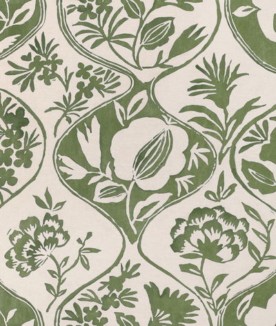 Lee Jofa Calathea Print Leaf Fabric