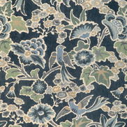 Lee Jofa Posy Print Denim/Slate Fabric