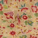 Lee Jofa Posy Print Berry/Leaf Fabric