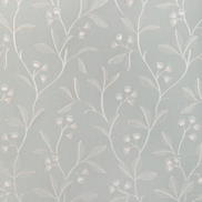 Lee Jofa Iris Embroidery Aqua Fabric