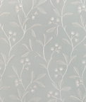 Lee Jofa Iris Embroidery Aqua Fabric