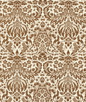 Lee Jofa Damask Brown Fabric